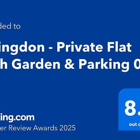 Abingdon - Private Flat With Garden & Parking 06 아파트 외부 사진