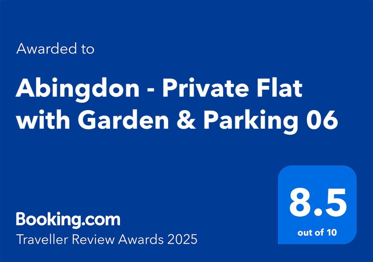 Abingdon - Private Flat With Garden & Parking 06 아파트 외부 사진